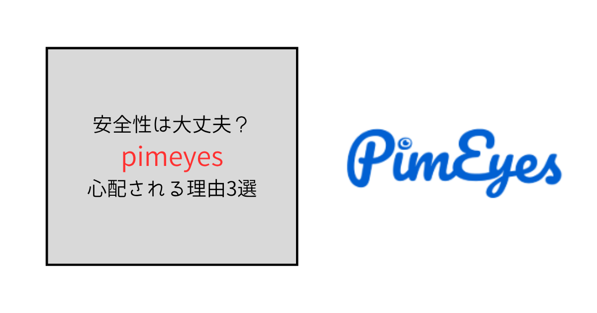 pimeyesの安全性が心配される理由3選！Opt-Outの申請方法も
